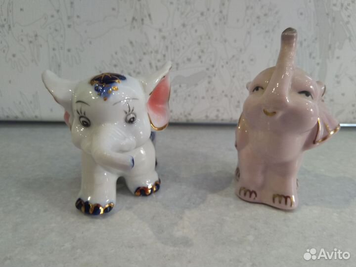 Интерьерные фигурки слоников