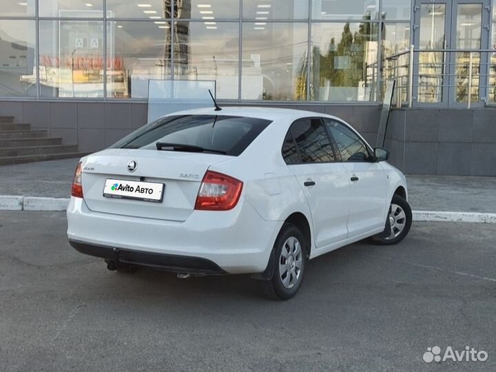 Skoda Rapid 1.6 МТ, 2016, 127 528 км