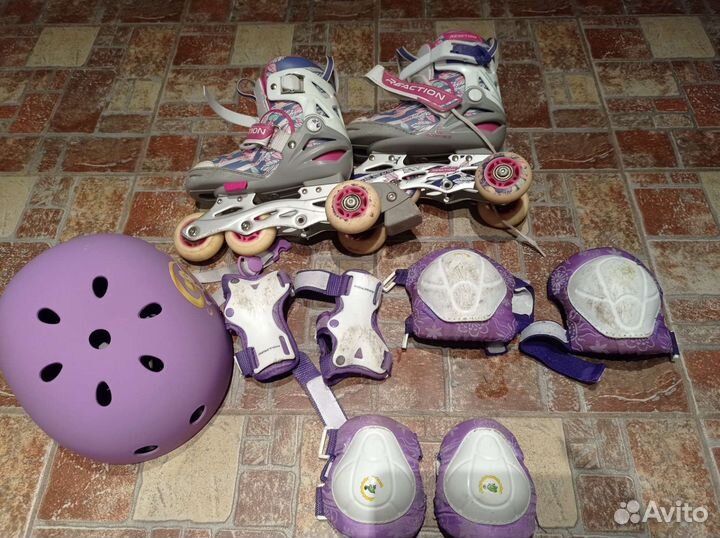 Ролики+шлем+защита