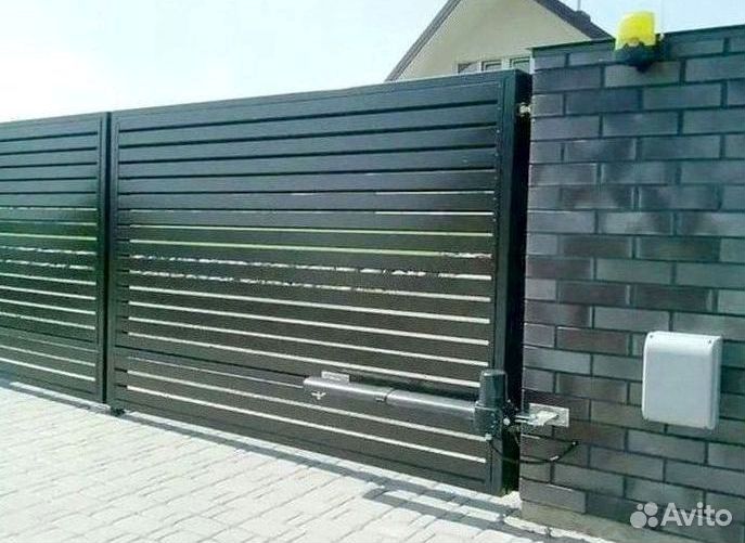 Ворота откатные на заказ от производителя