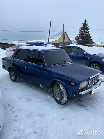 ВАЗ 2107 1.5 МТ, 2011, 81 098 км