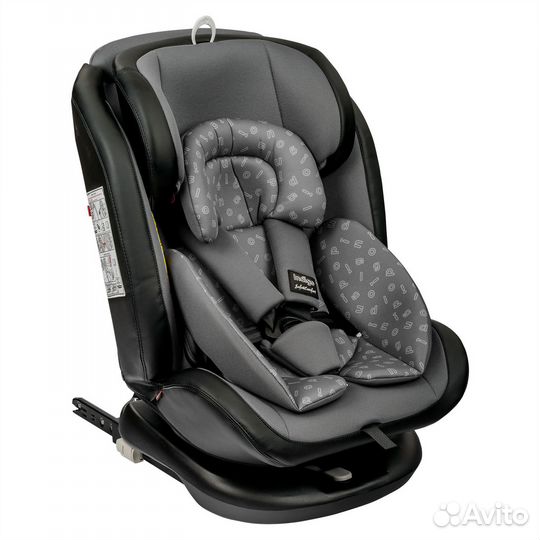 Автокресло 0-36 кг Isofix 0+1+2+3 с разворотом 360