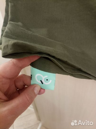 Пододеяльник 215х145, хаки