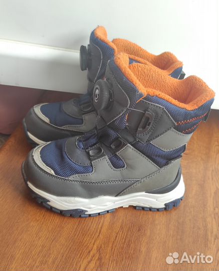 Зимние мембранные сапожки Котофей для мальчика