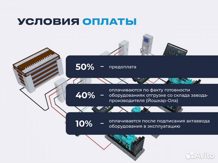 Газовый генератор от 20 кВт