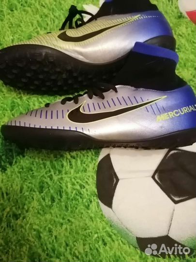 Бутсы nike с носком 36.5 (сороконожки)