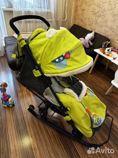 Санки-коляска Ника 7-2