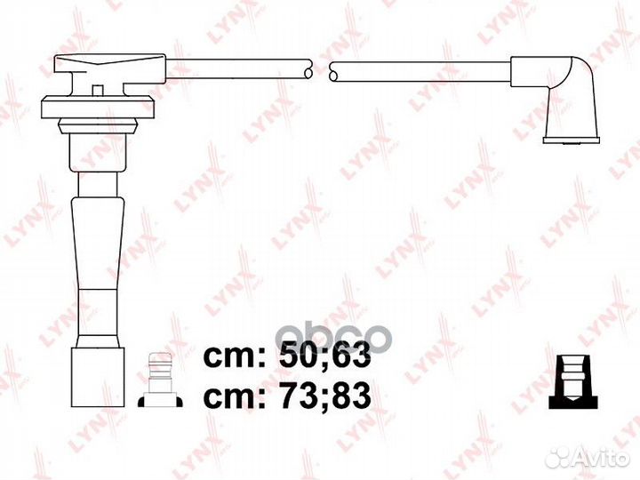 Комплект высоковольтных проводов (класс E) SPE3