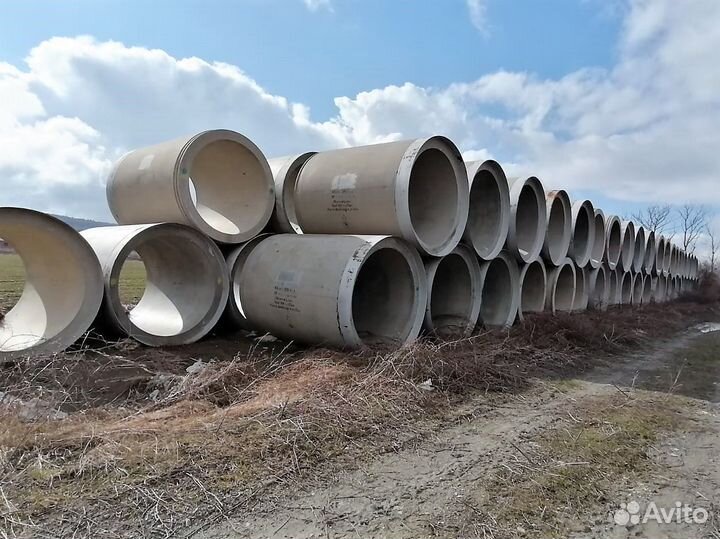 Трубы бетонные 2000мм. (Лежалые)