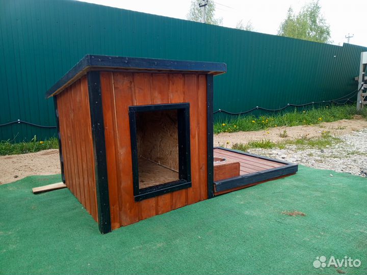 Будка для собаки утепленная