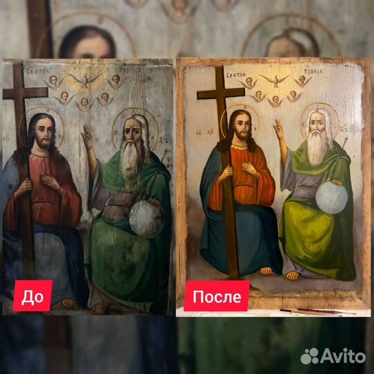 Реставрация икон, очистка