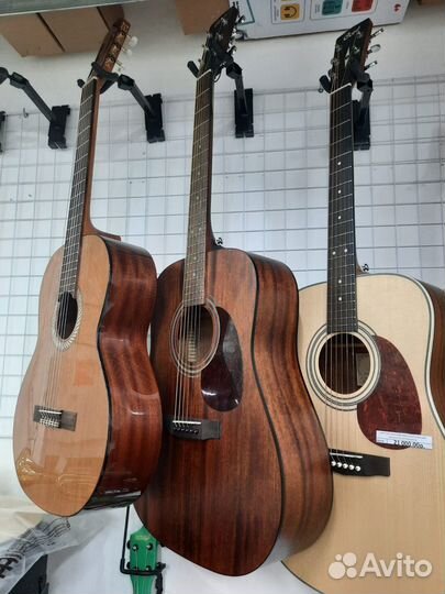 Гитара cort Earth60M-OP массив махагони, Индонезия