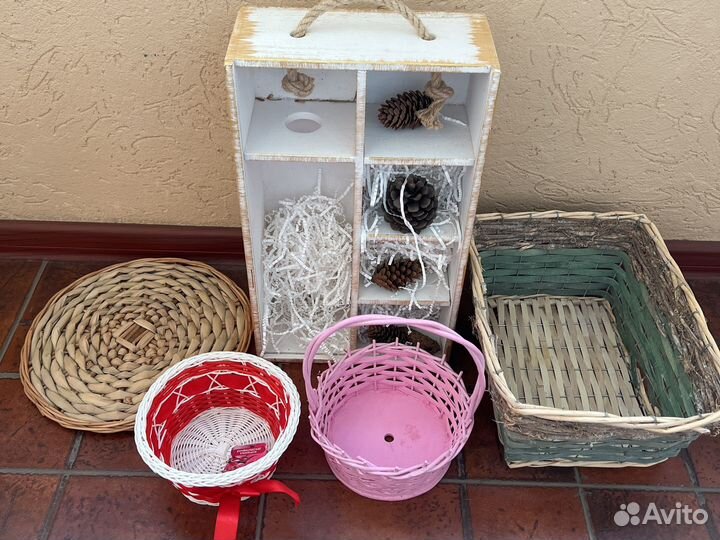 Корзинка для фруктов цветов, упаковка, коробки