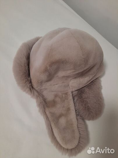 Шапка ушанка зимняя женская