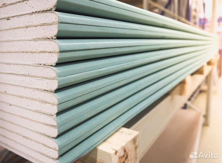 Гипсокартон влагостойкий