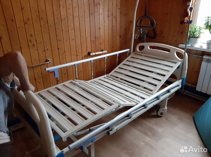 Медицинская кровать+ортопедический матрас