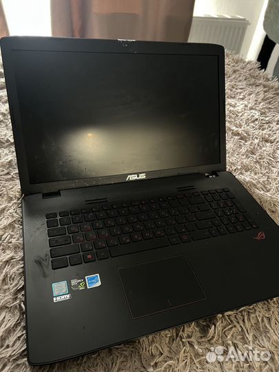 Игровой ноутбук asus ROG GL752VW
