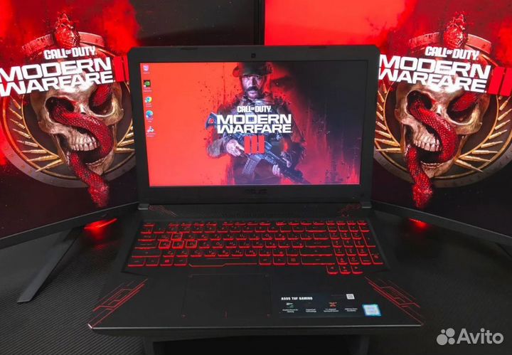 Игровой ноутбук Asus TUF Gaming Geforce GTX