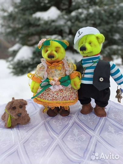 Мишка тедди ручная работа.подарок на праздник