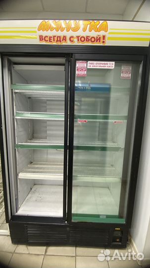 Холодильный шкаф двухдверный бу