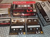 Аудиокассета Denon LX90 Denon DX90 Basf LH-E I 90