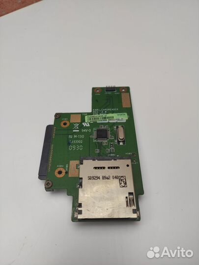 Плата разъем HDD и картридер K40I cardreader