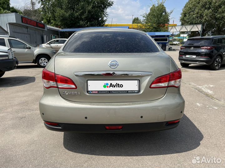 Nissan Almera 1.6 МТ, 2016, 190 000 км