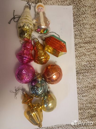 Елочные игрушки для Екатерины