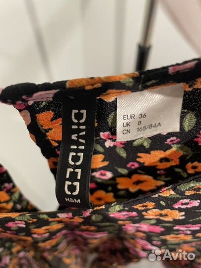 Летнее платье H&M 42 44 размер