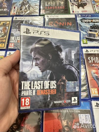 Игра PS5 Одни из нас 2 часть PS5 remastered