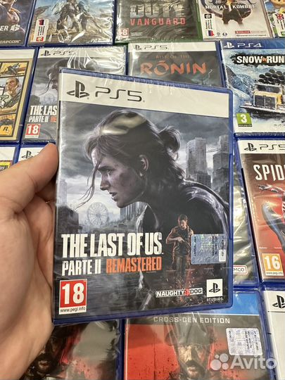 Игра PS5 Одни из нас 2 часть PS5 remastered