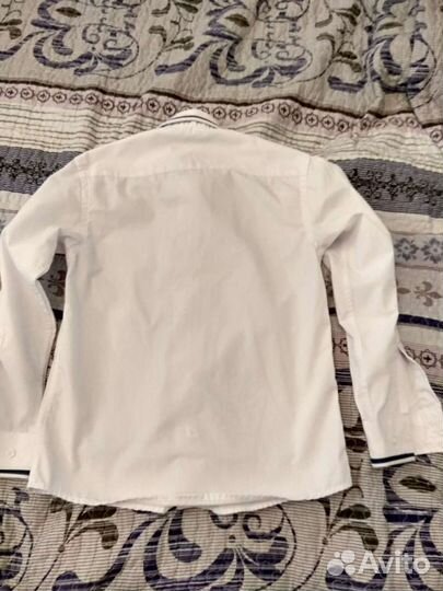Рубашка белая размер 122/30
