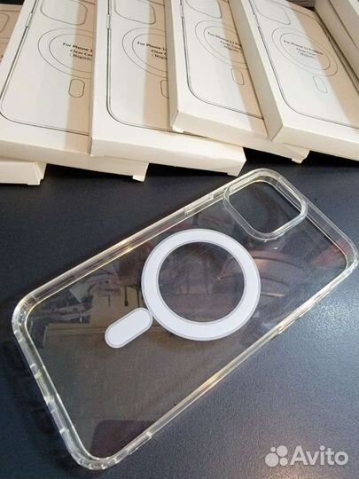 Задний чехол Apple iPhone MagSafe silicone