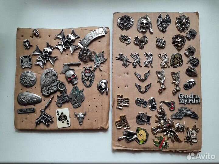 Байкерские значки Harley Davidson Indian