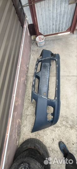 Бампер передний mitsubishi lancer 10