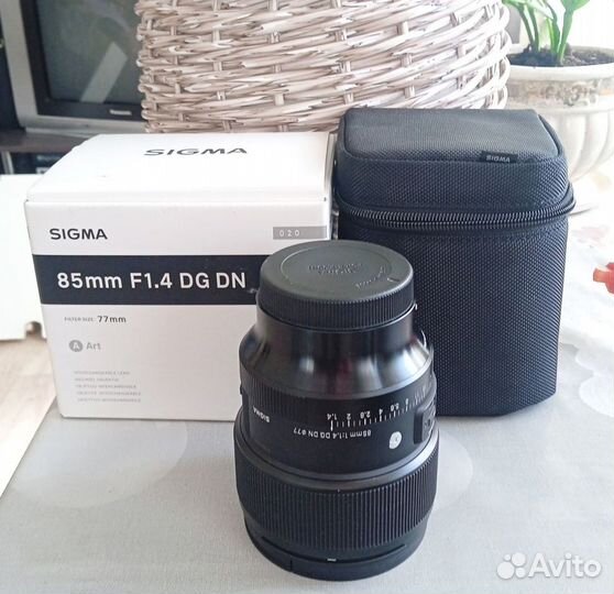 Sigma AF 85mm f/1.4 DG DN Art Sony E