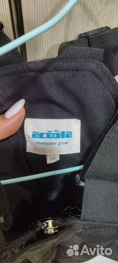 Зимний костюм для девочки 116+