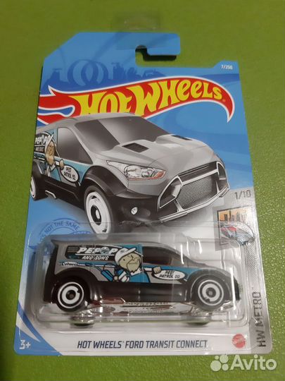 Hot wheels ford transit connect