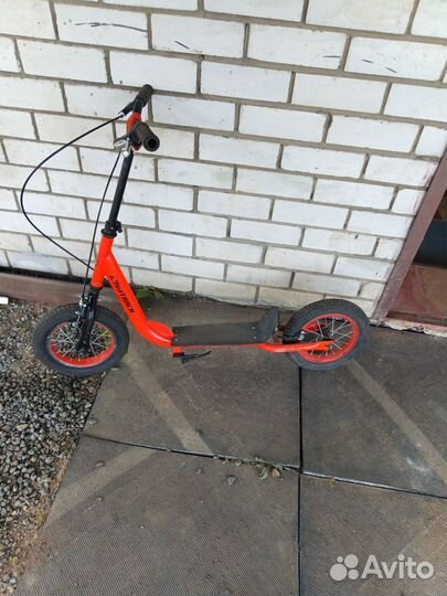 Самокат взрослый с большими колесами