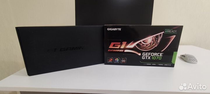 Видеокарта GTX 1070 Gigabyte