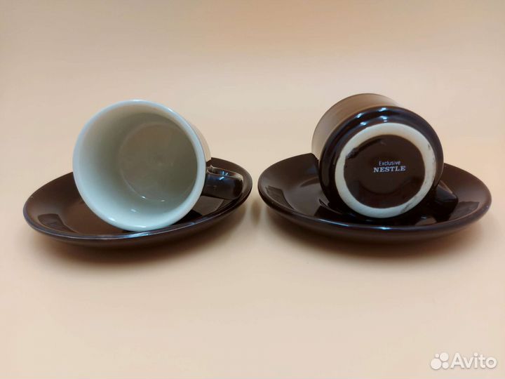 Кофейная пара* разные* эспрессо чашечки