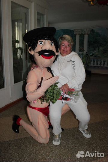 Анита и Гоги ростовые куклы