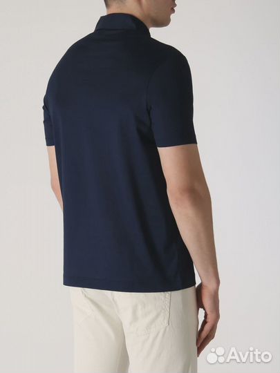 Поло хлопковое Paul & Shark