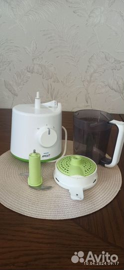 Пароварка блендер avent