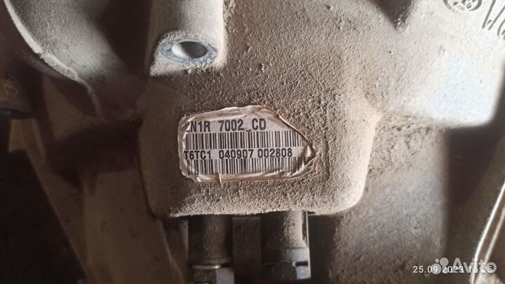 МКПП ford fiesta mk5 fusion 1.4 1.6