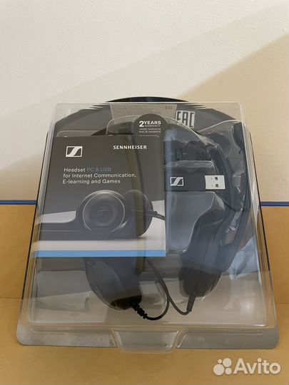 Компьютерная гарнитура Sennheiser PC 8 USB, черный