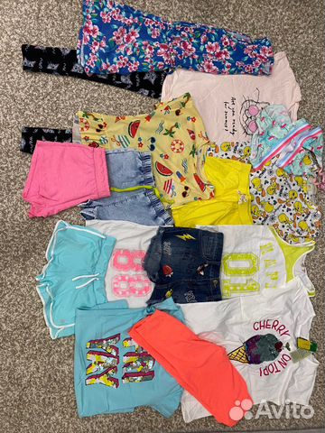 Детские вещи пакетом для девочек ростом 146-155