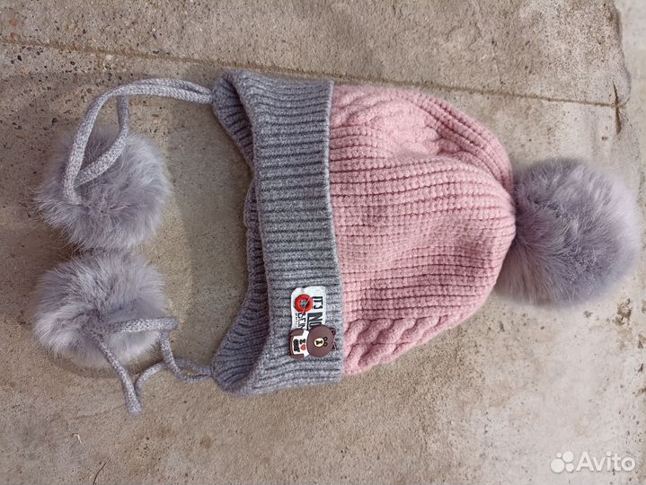 Шапка для девочки деми