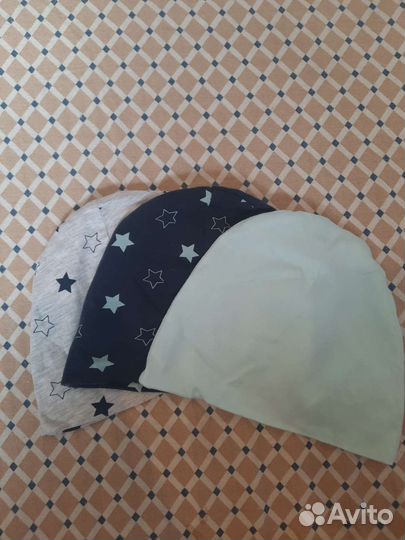 Шапки трикотажные двойные