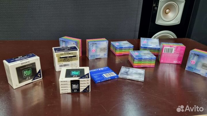 Минидиски md Новые TDK Sony ES